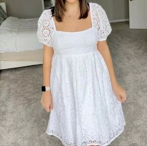 Lillypulitzer kay short sleeve eyelet dress